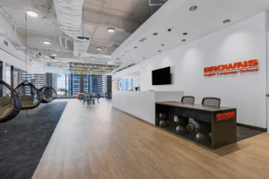 ブラウンズ・ブリスベン校の受付