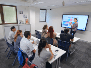 イングリッシュ・アンリミティッド・ブリスベンの授業風景