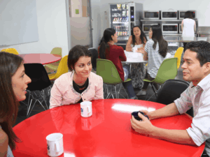 イングリッシュ・アンリミティッド・ブリスベンのラウンジ