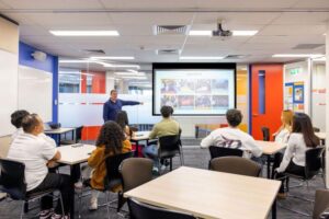 インパクト・イングリッシュ・カレッジ・ブリスベン校のクラスルーム