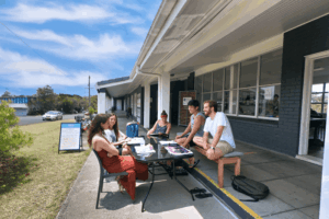 レクシス・イングリッシュ・バイロンベイ校に在学する生徒さんたち