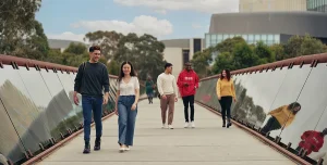 ディーキン大学のキャンパスの様子