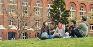 ディーキン大学のキャンパスの様子