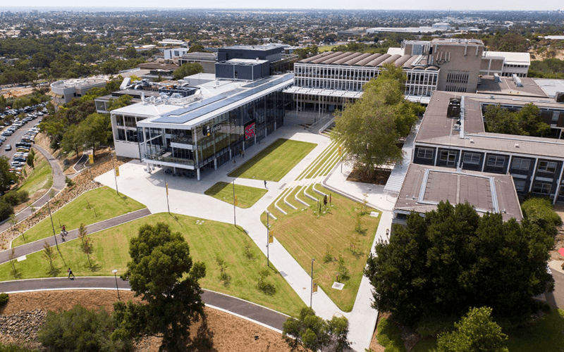 フリンダース大学のキャンパスマップ