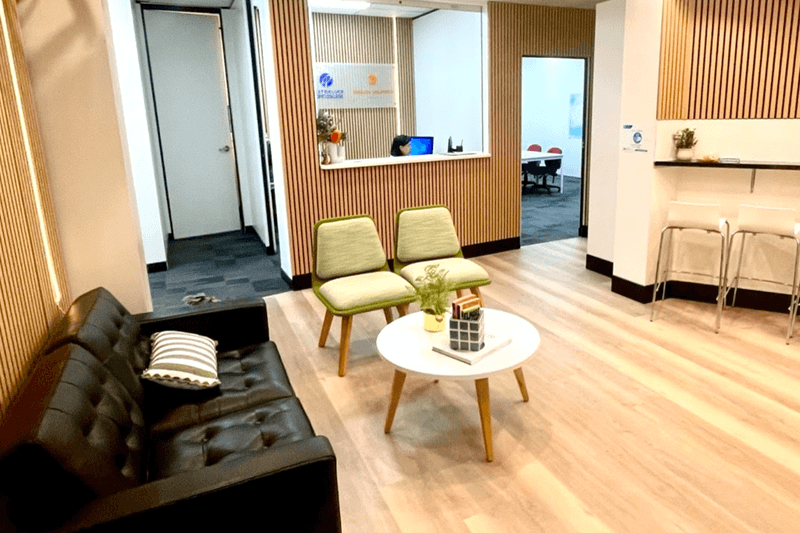 English Unlimited Sydney校の受付