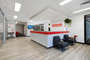 ブラウンズ・ゴールドコースト校・受付