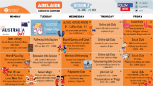 ILSCアデレード校のアクティビティー