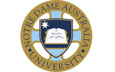 ノートルダムオーストラリア大学のロゴ